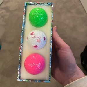 NIB Lilly Pulitzer Golf Balls